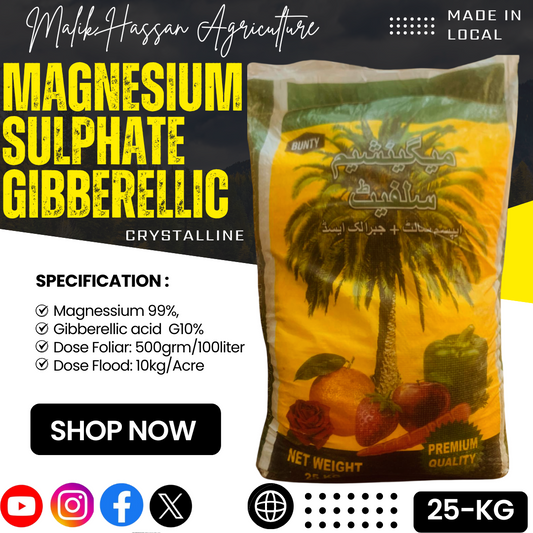 Magnesium + Gibberellic acid| 25kg| Local