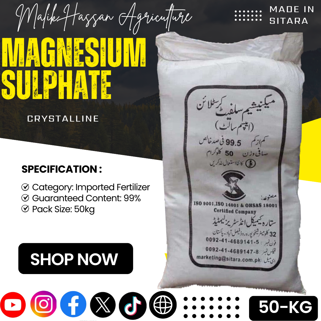 Magnesium Sulphate| 50kg| Sitara